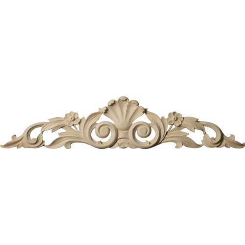 Ekena Millwork ONL24X05X01FRLW-CASE-2 Onlay, 24 1/8"W x 5 1/8"H x 3/4"D, Lindenwood