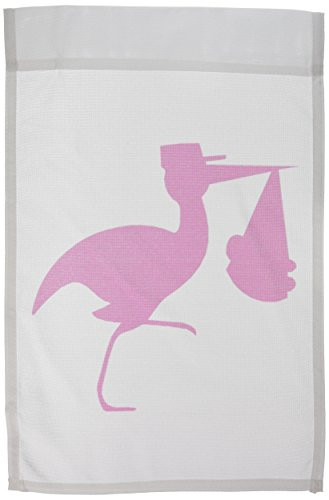 3dRose fl_33207_1 Garden Flag, 12 by 18-Inch, Its a Girl