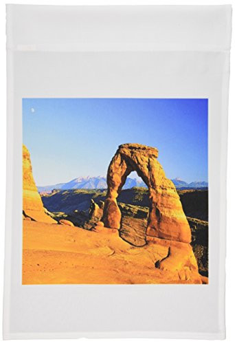 3dRose fl_55264_1 Utah Arches National Park Garden Flag, 12 by 18-Inch