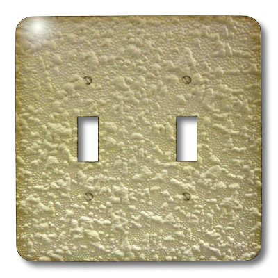 3dRose LLC lsp_22140_2 Bumpy Beige Double Toggle Switch