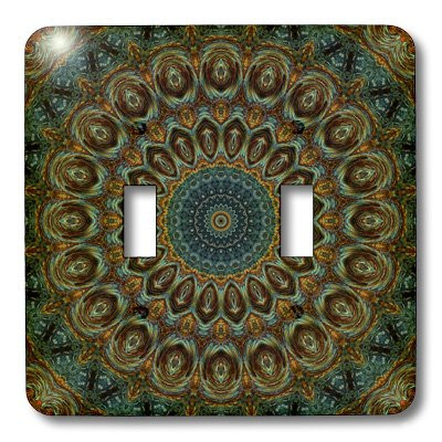 3dRose lsp_42455_2 Orb Circles Mandala Double Toggle Switch