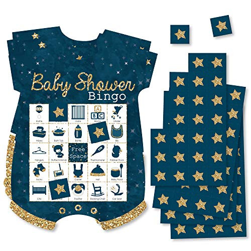 Twinkle Twinkle Little Star - Picture Bingo Cards and Markers - Baby Shower Shaped Bingo Game - Set of 18 Twinkle Twinkle Little Star - Picture Bingo Cards and Markers - Baby Shower Shaped Bingo Game - Set of 18
