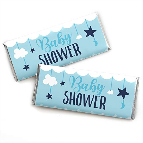 Its a Boy - Candy Bar Wrapper Blue Baby Shower Favors - Set of 24 Its a Boy - Candy Bar Wrapper Blue Baby Shower Favors - Set of 24