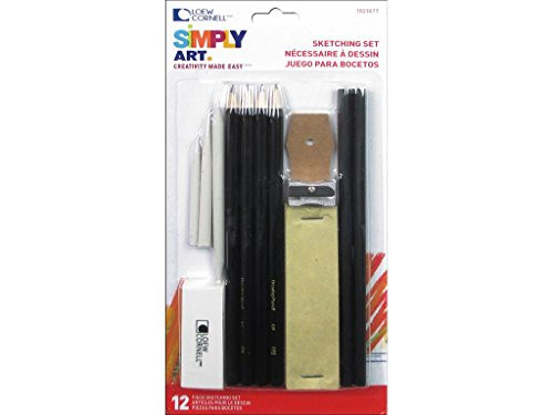 Loew-Cornell 1021077 Simply Art Sketching Set