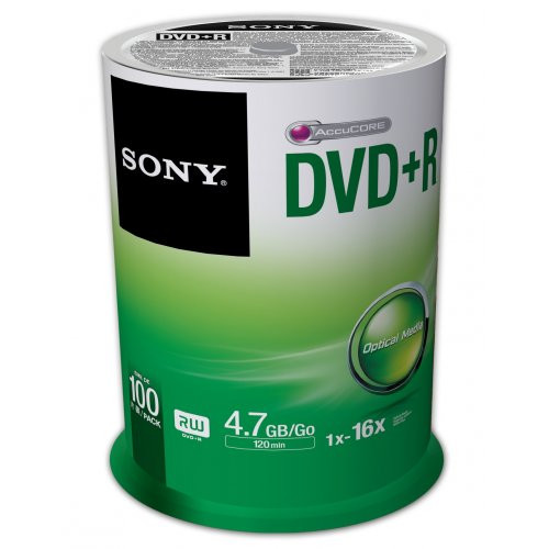 DVD+R Discs, 4.7GB, 16x
