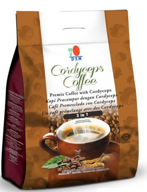 3 Packs DXN Cordyceps Coffee 3 in 1 Premix 20 Sachets 3 Packs DXN Cordyceps Coffee 3 in 1 Premix 20 Sachets