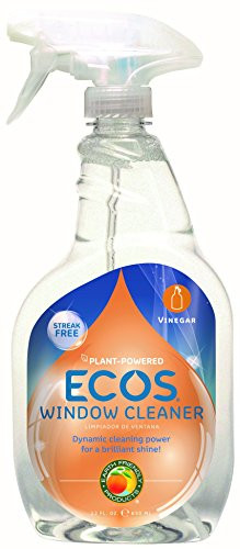 Earth Friendly Products Window Cleaner with Vinegar, 22-Ounce (Pack of 2)