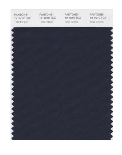 PANTONE SMART 19-4010X Color Swatch Card, Total Eclipse