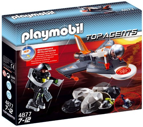 PLAYMOBIL® Secret Agent Detection Jet Construction Set