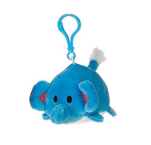 Fiesta Toys Lil Huggy Keychains Eugene Elephant Stuffed Toy 3.5" Animal Plush
