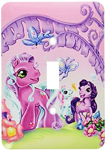 3dRose lsp_1058_1"My Pink Pony" Single Toggle Switch