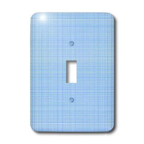 3dRose LLC lsp_11126_1 Blue Plaid Single Toggle Switch 3dRose LLC lsp_11126_1 Blue Plaid Single Toggle Switch
