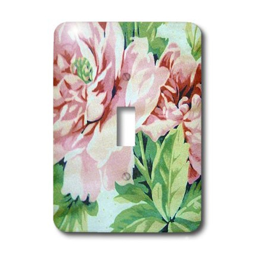 3dRose LLC lsp_20025_1 Abstract Pink Floral - Single Toggle Switch 3dRose LLC lsp_20025_1 Abstract Pink Floral - Single Toggle Switch