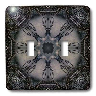 3dRose lsp_42439_2 Dark Gothic Ornament 3 Mandala Toggle switch