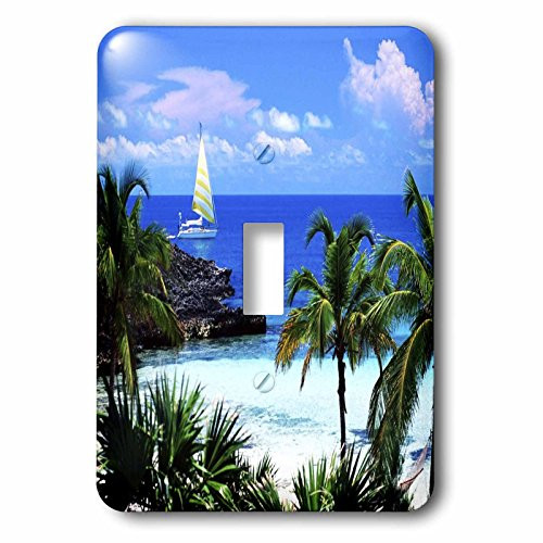 3dRose lsp_54206_1 Bahamas Boating Toggle Switch