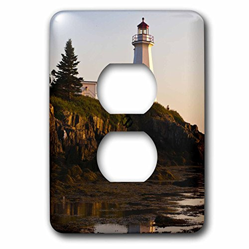 3dRose lsp_72936_6 New Brunswick, Letite Passage Lighthousecn04 Mde0030  Michael Defreitas  2 Plug Outlet Cover