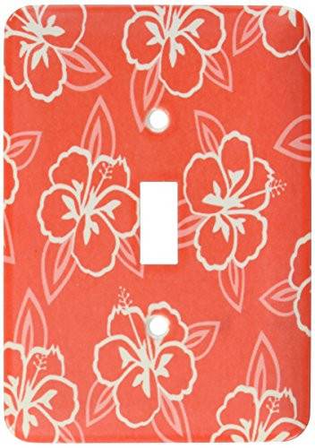 3dRose lsp_77498_1 Hawaiian Hibiscus Flower Single Toggle Switch Multicolor