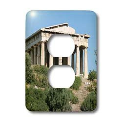 3dRose Lsp_81847_6 Temple of Hephaestus, Ancient Architecture, Athens, Greece - Eu12 Pri0118 - Prisma 2 Plug Outlet Cover