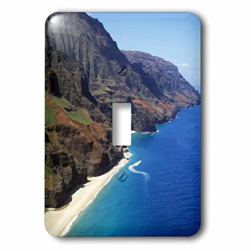 3dRose lsp_89624_1 Napali Coast, Kauai, Hawaii Us12 Dpb0630 Douglas Peebles Single Toggle Switch