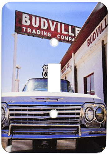 3dRose LLC lsp_92715_1 Budville, New Mexico, United States Route 66 Us32 Jmr0800 Julien Mcroberts Single Toggle Switch