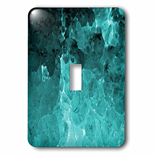 3dRose lsp_124682_1  Turquoise Natural Crystal Look Single Toggle Switch