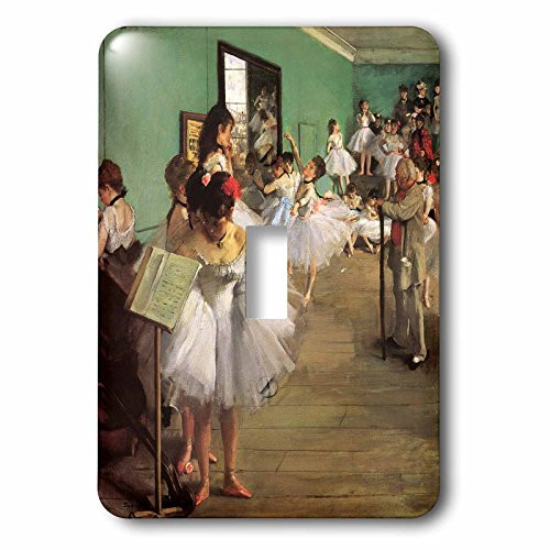 3dRose LLC lsp_126966_1 The Dance Class, 1874 By Edgar Degas Single Toggle Switch