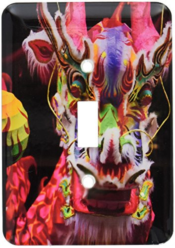 3dRose lsp_132935_1  Dragon Dance, Chinese New Year, Manila, Philippines As29 Ksu0121 Keren Su Single Toggle Switch