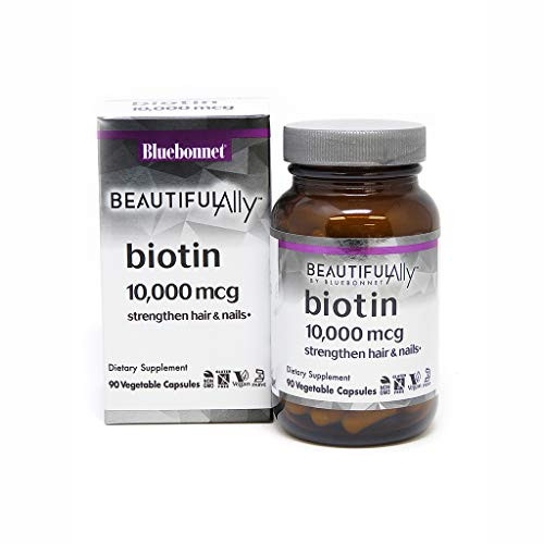 Bluebonnet Nutrition Beautiful Ally Biotin 10,000 Mcg, 90 Count