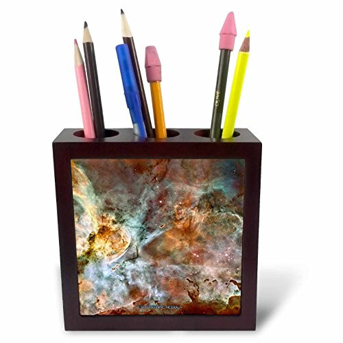 3dRose ph_76816_1 Galaxy and Nebula-ETA Carinae Nebula by NASA Hubble Telescope-Tile Pen Holder, 5-Inch 3dRose ph_76816_1 Galaxy and Nebula-ETA Carinae Nebula by NASA Hubble Telescope-Tile Pen Holder, 5-Inch