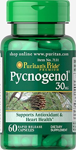 Puritan's Pride Pycnogenol 30 mg-60 Capsules