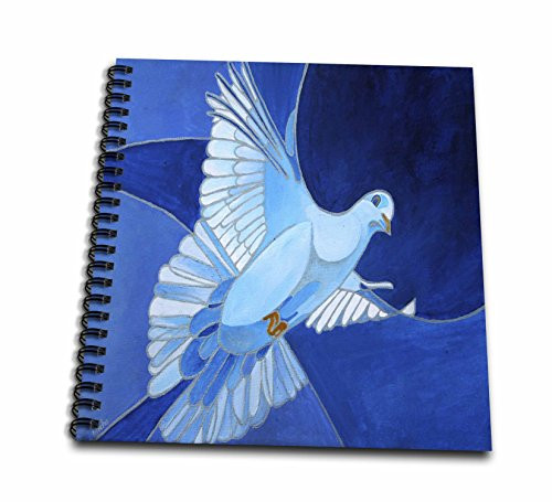3dRose db_128459_1 Dove The Peace Dove is a Common Christian Symbol of The Holy Spirit Drawing Book, 8 by 8-Inch 3dRose db_128459_1 Dove The Peace Dove is a Common Christian Symbol of The Holy Spirit Drawing Book, 8 by 8-Inch