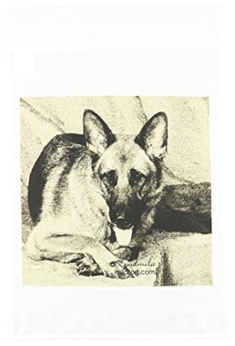 3dRose fl_4621_1 German Shepherd Garden Flag, 12 by 18-Inch