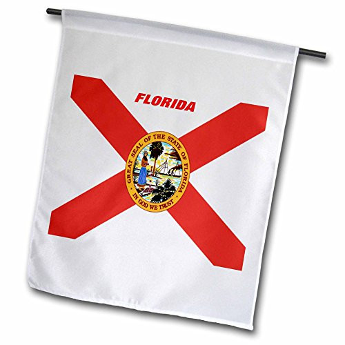 3dRose fl_45063_1 State Flag of Florida Garden Flag, 12 by 18-Inch