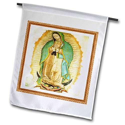 3dRose fl_60684_1 Photo of Painting of Our Lady of Guadalupe Garden Flag, 12 by 18-Inch 3dRose fl_60684_1 Photo of Painting of Our Lady of Guadalupe Garden Flag, 12 by 18-Inch
