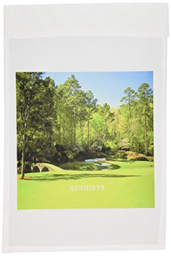 3dRose fl_101726_1 Golf Course in Augusta Georgia Garden Flag, 12 by 18-Inch