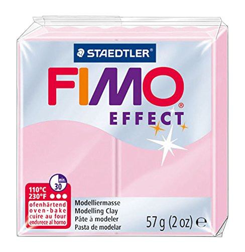 Staedtler Fimo Soft Polymer Clay 2 Ounces-Light Pink