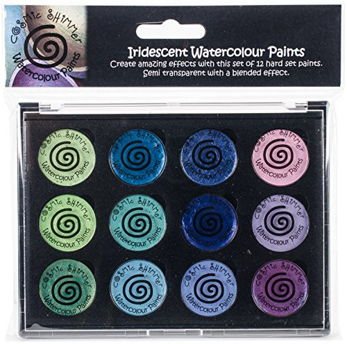 Creative Expressions CSIWPST5 Cosmic Shimmer Iridescent Watercolor Palette Set 5, Autumn Sunrise