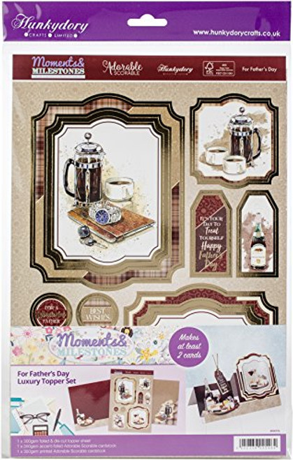 Hunkydory Crafts MM910 Moments & Milestones A4 Topper Set Multicolor Hunkydory Crafts MM910 Moments & Milestones A4 Topper Set Multicolor