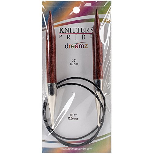 Knitter's Pride 17/12mm Dreamz Fixed Circular Needles, 32"