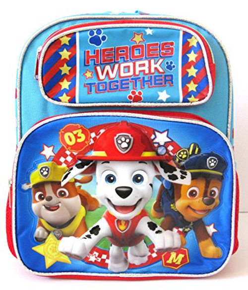 Paw Patrol Nickelodeon 12 inch Backpack Paw Patrol Nickelodeon 12 inch Backpack