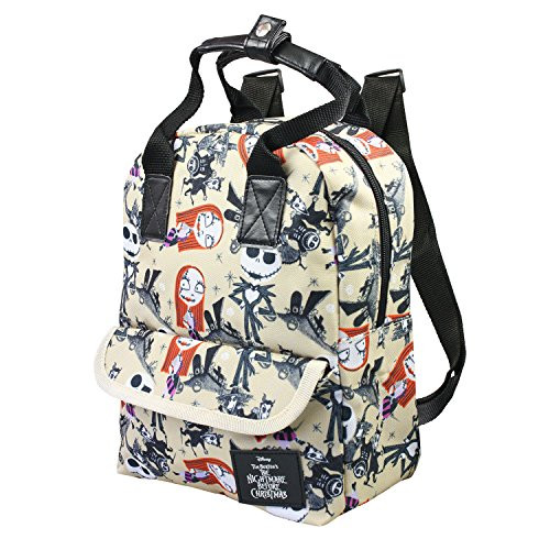 Disney Nightmare Before Christmas Jack Skellington Allover Print 12 inch Small School Backpack