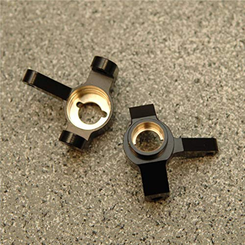 ST Racing Concepts STA31381BR CNC Machined Aluminum Front Steering Knuckles for Axial SCX10 II, RTR (Pair) Bright Red