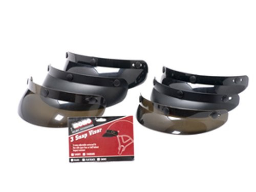 Echo Products (01-002 3-Snap Shorty Visor, Smoke