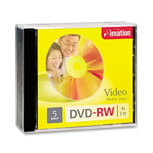 DVD-RW 4.7 Gb 4X Standard Jewel Storage Media