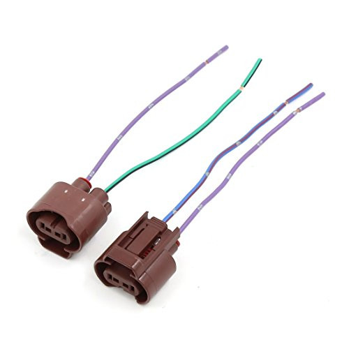 uxcell 2pcs 9006 9012 HB4 Wiring Harness Socket Wire for Headlight Fog Light