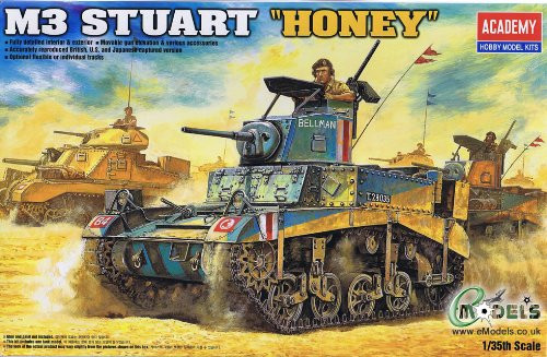1:35 M3 Stuart Honey British Model Kit