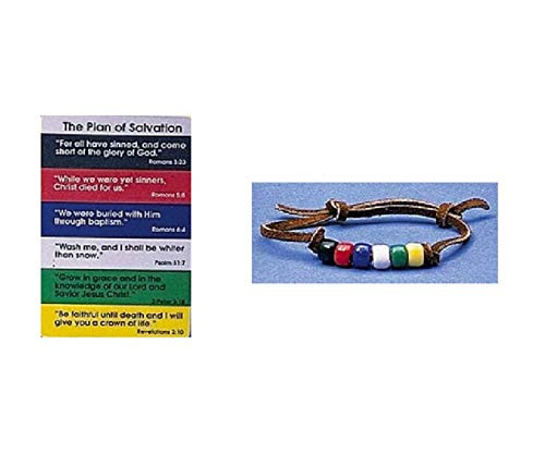 Plan of Salvation Pocketcard With Beaded Bracelet, 1 Count