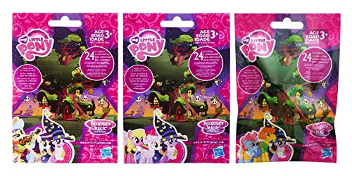 Hasbro My Little Pony Friendship is Magic Wave 16, 17 and 18 (Nightmare Night Part 1, 2 & 3) Surprise Blind Bag Mystery Pack (3 Packs Total)