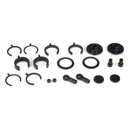 Losi Shock Hardware,All Plastics(pr): LST/2,AFT,MUG,MGB, LOSB2900