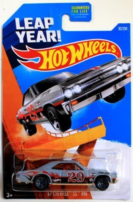 '67 CHEVELLE SS 396 * LEAP YEAR * 2016 Hot Wheels Basic Car 1:64 Scale Series * Collector #92 of 250 * '67 CHEVELLE SS 396 * LEAP YEAR * 2016 Hot Wheels Basic Car 1:64 Scale Series * Collector #92 of 250 *